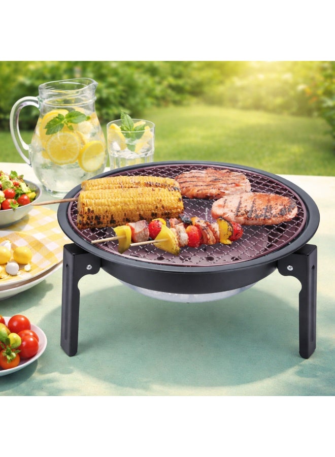 Tradeo Tea-Making Heating Set Charcoal Barbecue Stove, Portable Small Folding Tabletop Charcoal Stove for Camping, Hiking, Picnics & Outdoor Cooking - Image 4