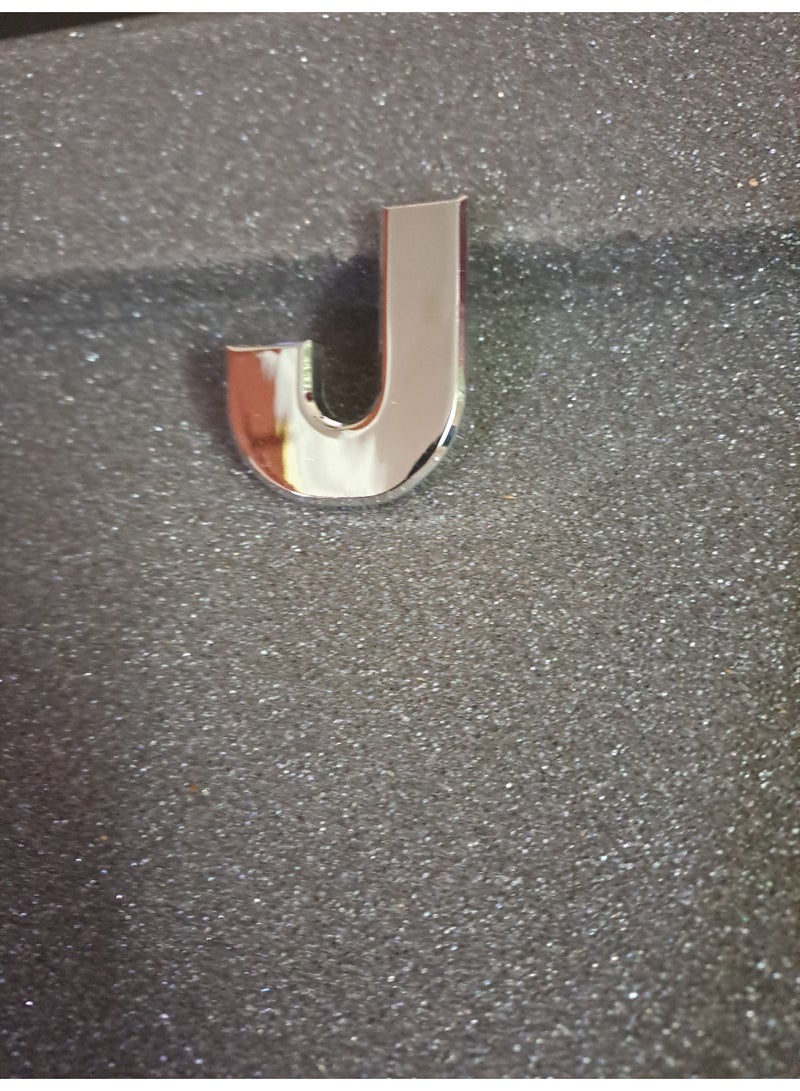 ملصق علامة ستيكر معدن بحرف «J »، اكسسوارات التصميم لشنطة السيارة السيارة بطبعة خاص ب سيارات jeep - Image 4