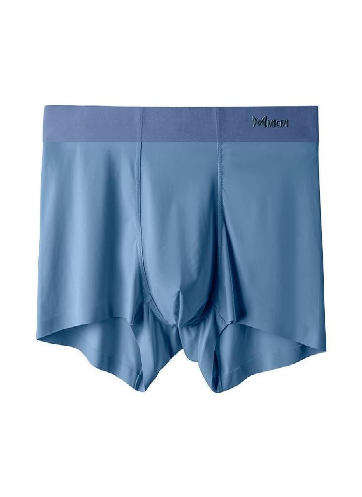MIIOW - 1Pcs  Seamless Boxer Men Underwear Ice Silk Graphene Antibacterial Boxershorts Underpants Panties Underware Trunks - Image 1