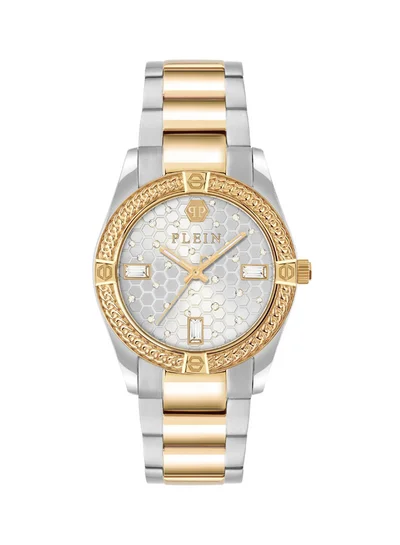 PHILIPP PLEIN Plein Icon Chain Stainless Steel Bracelet Analog Watch for Women, 36mm