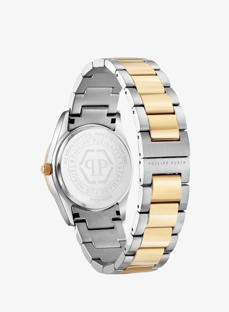 Philipp Plein Plein Icon Chain Stainless Steel Bracelet Analog Watch for Women, 36mm