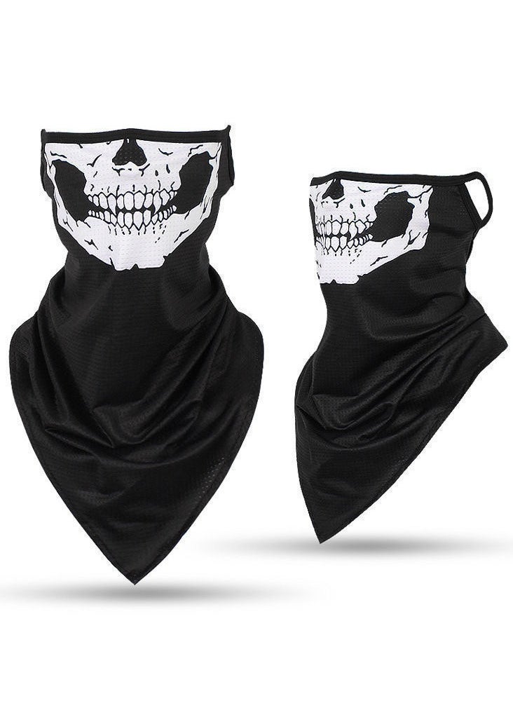 Goolsky - قناع وجه Goolsky Bandana مع حلقات للأذن وغطاء للرقبة ووشاح وغطاء للوجه للرجال والنساء - Image 1