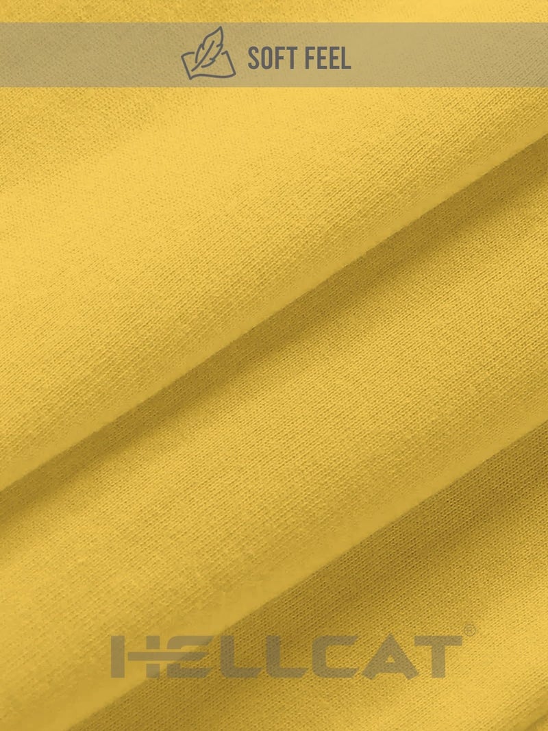 HELLCAT Boy's Regular Fit T-Shirt Bluish Grey/Yellow/Jade Green 13 Years-14 Years (Pack Of 3) - Image 3