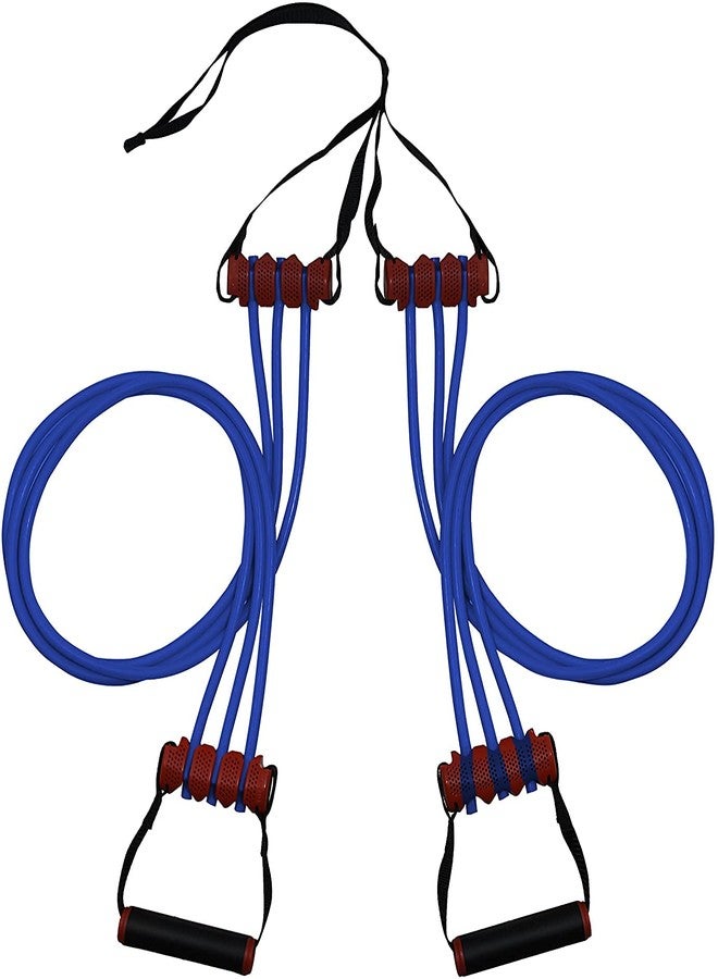 Lifeline Triple Trainer R9 Resistance Cables, 90 lb, Black - Image 1