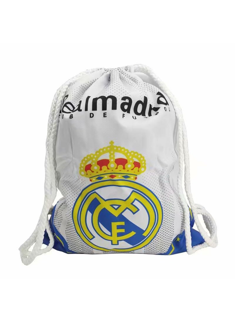 Generic Soccer Training Drawstring Backpack for Fans Real Madrid 