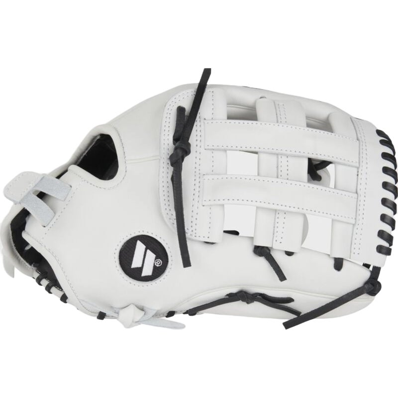 Worth | FREEDOM SERIES Slowpitch Softball Glove | 13 Inch | White/Black | Left Hand Throw - Image 2