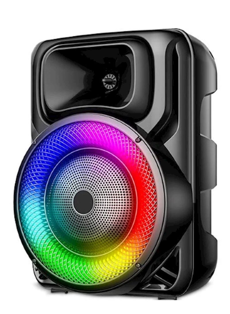 singe Portable 8 inch Speaker with LED Lights and Bluetooth - Image 2