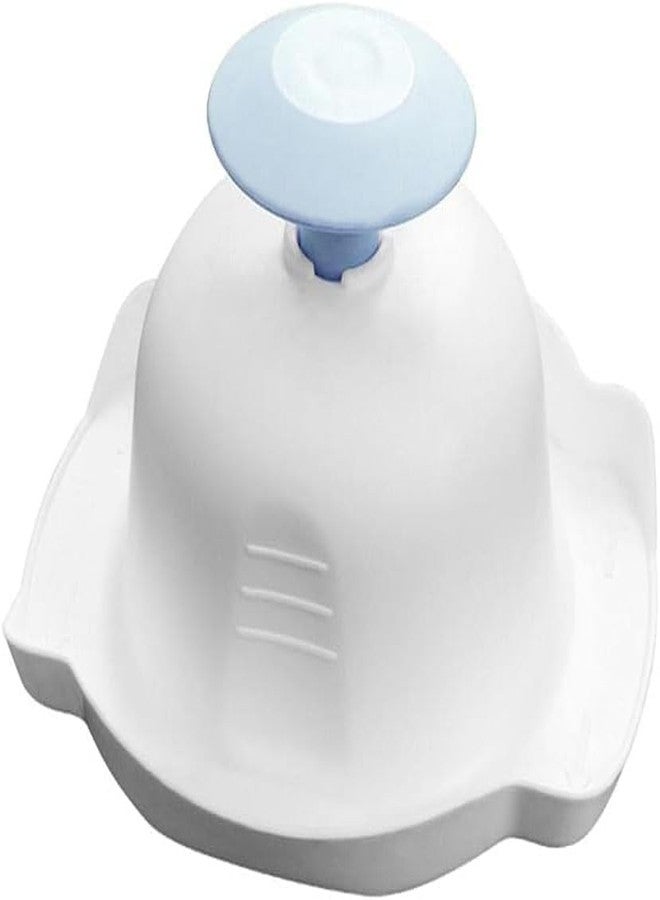 PurYupearl قطعة واحدة من حامل أمان الطعام الأزرق لقطاعة الماندولين أو المبشرة، واقي أصابع لقطاعة الطعام لقطاعة الماندولين والمبشرة، واقيات أصابع مضادة للجروح لتقطيع الخضار، الماندولين والقطاعات - Image 1