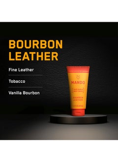 Mando Mando Mini Body Wash - 24 Hour Odor Control - Removes Odor Better than Soap - 1.5 Ounce Tubes (Pack of 4, in 4 scents: Bourbon Leather, Pro Sport, Mt Fuji, Unscented)  - Image 3