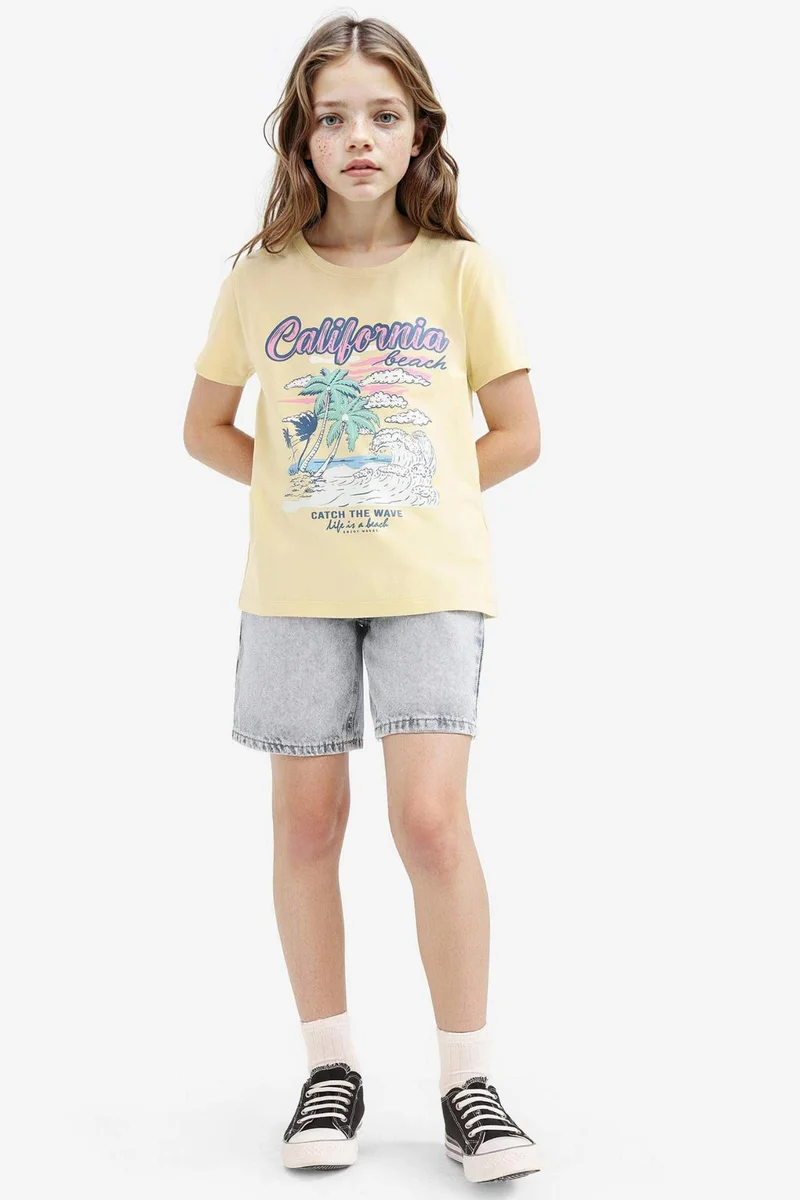 ديفاكتو Girl Denim Shorts