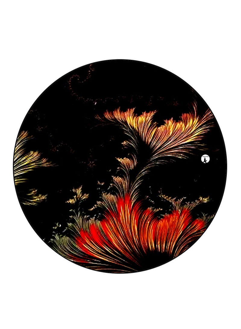 RKN Flowers Printed Mouse Pad  Multicolour