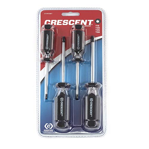 Crescent 4 Pc Torx Acetate Screwdriver Set CT4PCSET - Image 3