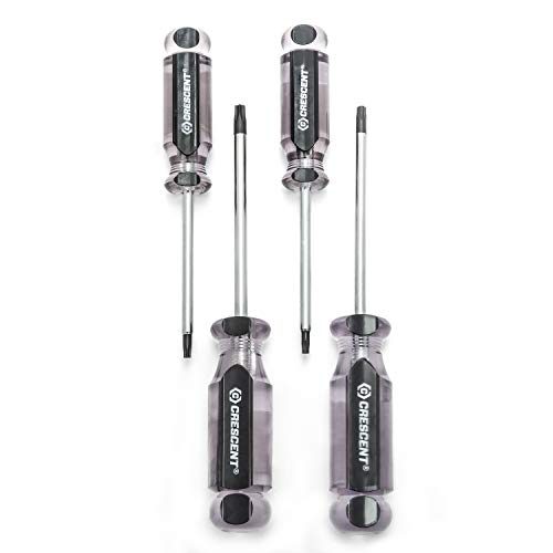 Crescent 4 Pc Torx Acetate Screwdriver Set CT4PCSET - Image 1