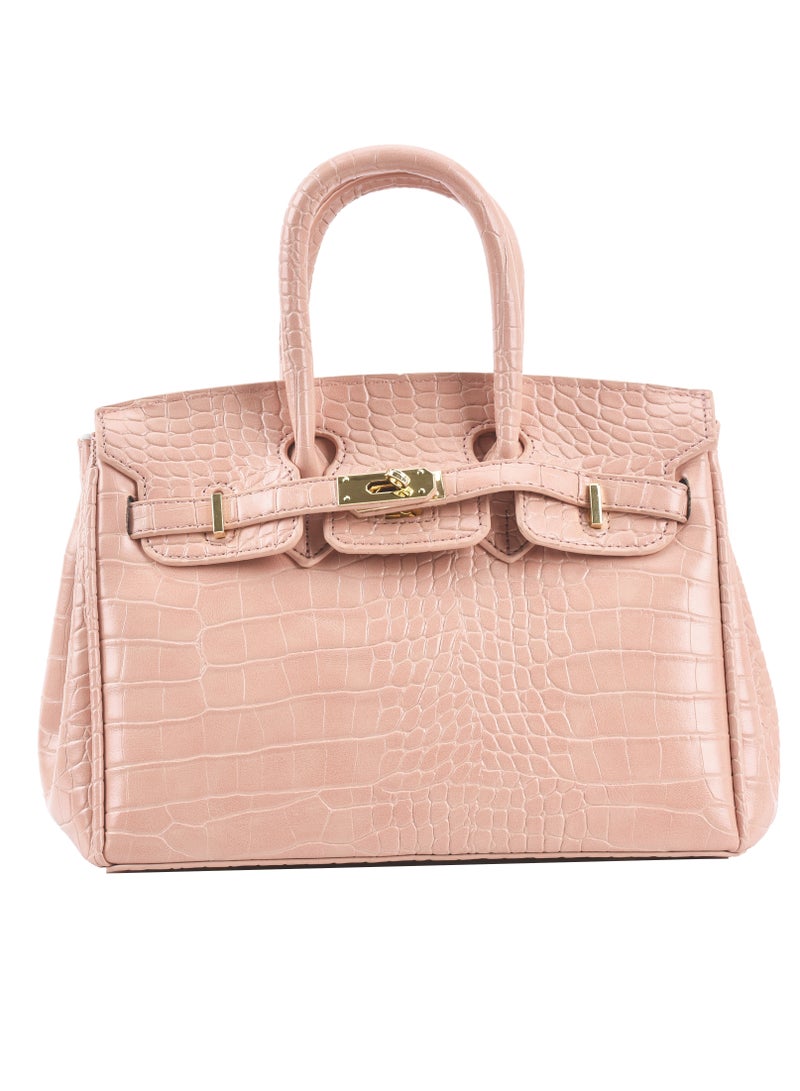 VIDSID Women's Large-capacity Handbag Shoulder bag Satchel (Pink)  - Image 1