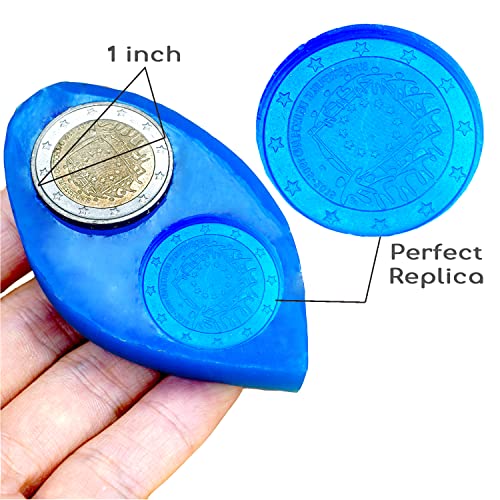 BBDINO Silicone Mold Making Kit, 30A Liquid Silicon for Molds Making 38.8 OZ, Quick Cure Molding Silicone Rubber, 1:1 Ideal for Silicon, Resins, Soap, Concrete, Wax Mold-Casting Sapphire Blue - Image 5