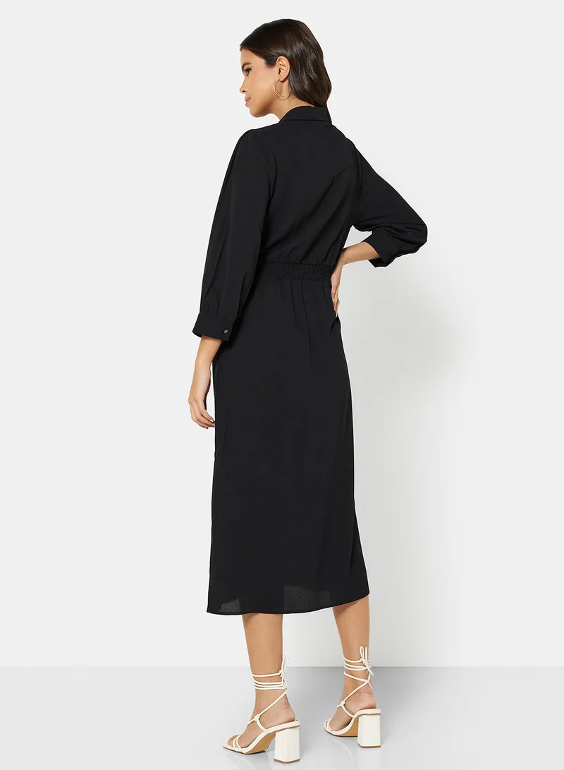 ONLY Belted Shirt Dress