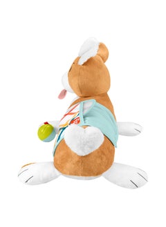Fisher-Price Baby Tummy Time Toys, 3-In-1 Plush Puppy Wedge With Bpa-Free Teether Rattle And Mirror Toys  - Image 4