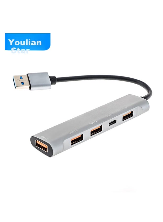 Union Star Ulinkstar Usb 3.2 Splitter 10gbps Expansion Dock One Drag Four 3.2 Gen2 High Speed 4-port Expansion Dock Hub Laptop Desktop Converter Extension Cable - Image 2