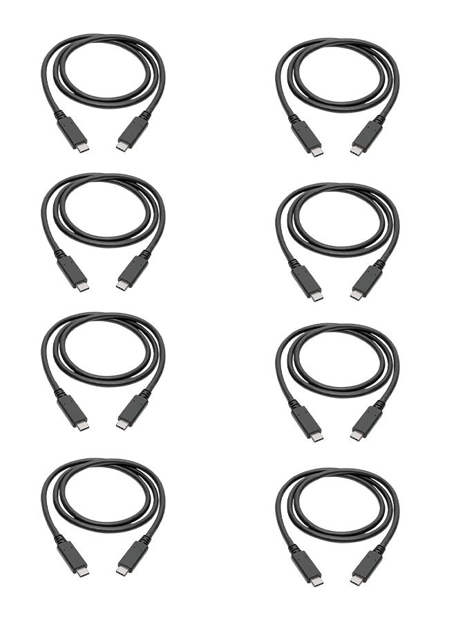 Taimi Set of 8 Super Speed ​​USB Type-C to Type-C Charging Cables 1.8m for iPhone 16/15, iPad, MacBook, Samsung - Image 1