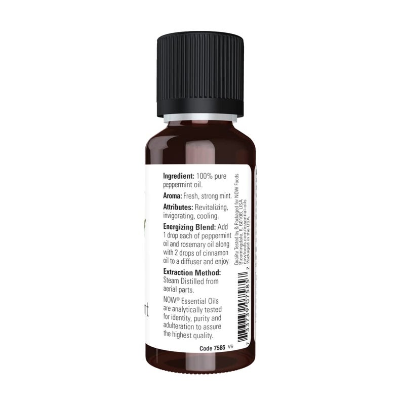 NOW Foods Essential Oils Peppermint - 2 fl oz - Image 3