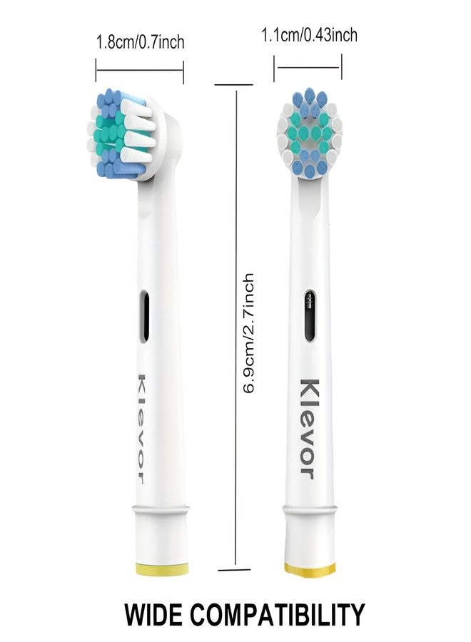 KLEVOR Replacement Toothbrush Heads for Oral‑B – 8 Count – Individually Wrapped & Protective Travel Cap – Compatible with Oral‑B Pro, 1000, 3000, 5000, 7000 and More (Not iO Series) - Image 5