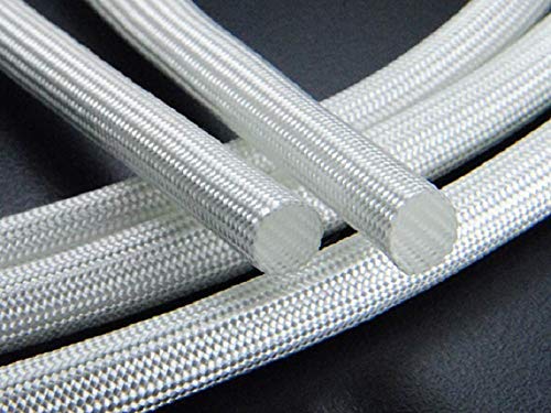 Immech - 3mm Fiberglass Insulation Sleeves, silicone coated, Wire sleeve, sleeve for good wire protection 5 Meter - Image 5