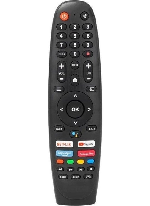 Onvo OV58900 Android Smart LED TV Remote Control with Voice Command SX-2201E-OV-58900
