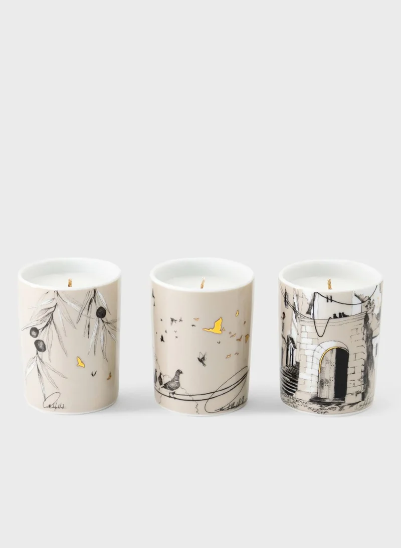Silsal Naseem Mini Trio Candle