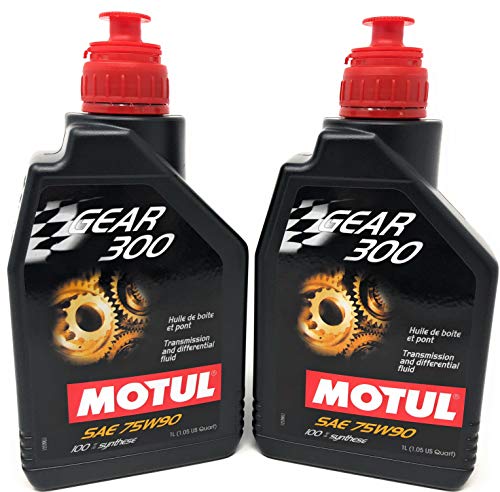 Motul 105777 GEAR 300 75W90 100% Synthetic Gear Tans Diff Oil (2 Liter) 2 Pack - Image 4