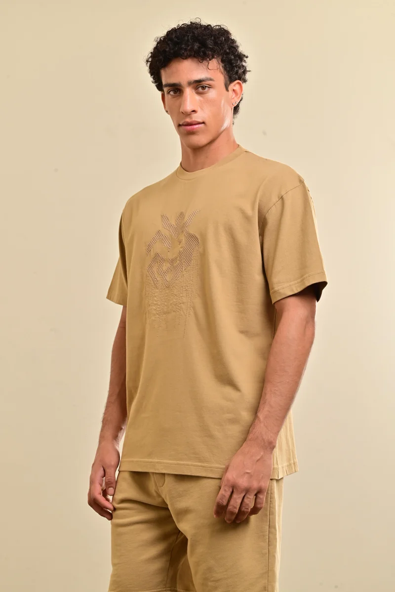 Esso5 Bleeding Logo Oversized Tee