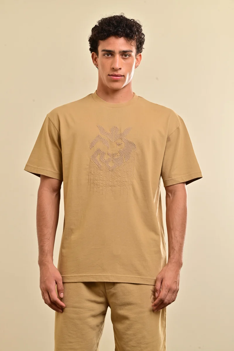 Esso5 Bleeding Logo Oversized Tee