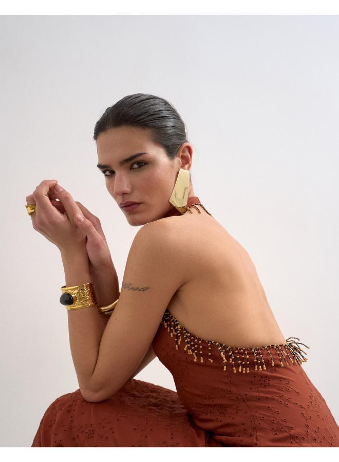 TOPSHOP Broderie  Woven Dress - Image 3