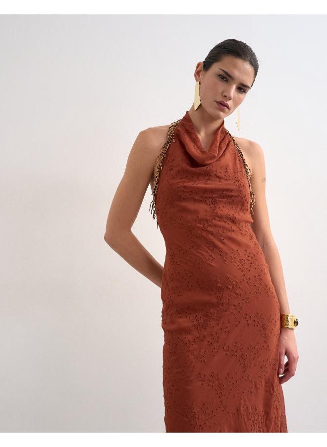TOPSHOP Broderie  Woven Dress - Image 4