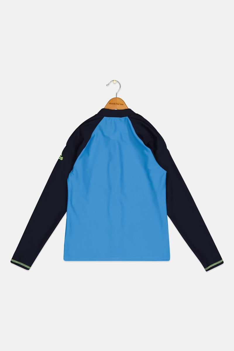 Adidas Kids Boy Sportswear Fit Long Sleeve Outdoor Jacket, Multicolor - Image 2