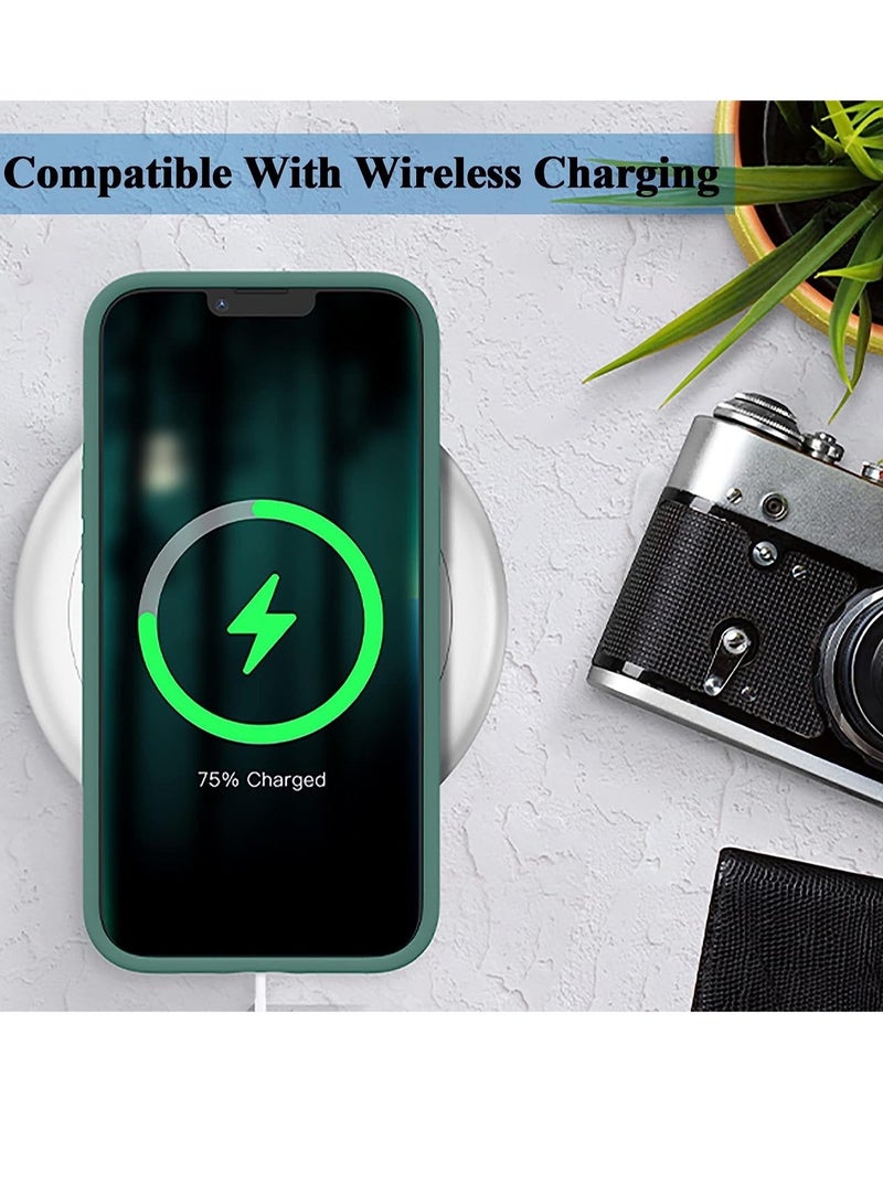 ELTRAZONE Silicone Case for iPhone 14 Pro, Compatible with iPhone 14 Pro Liquid Silicone Gel Rubber Slim Shockproof Protective Phone Case with Soft Anti-Scratch Microfiber Lining - Image 5