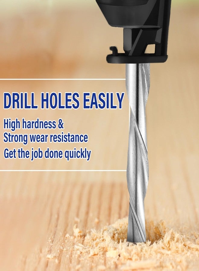 تونديامو مجموعة من 25 قطعة من رؤوس التوجيه الحلزونية المقطوعة لأعلى من تونديمو، ساق 1/8 بوصة ورؤوس حفر خشبية بقطر 1/8 بوصة لقطع الخشب البلاستيكي والكربيد، وحفر الفتحات، والنقش - Image 4