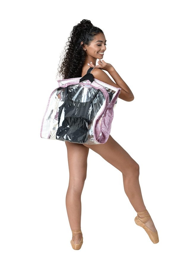 Danz N Motion Pink Glitter Garment Bag B22514PK - Image 5