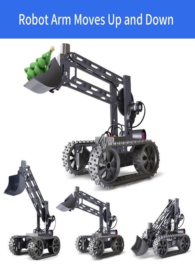 VANLINNY Robotic Arm Kit,STEM Toys Science Kits for Kids Age 8-12,Cool Engineering Building Toys,Educational Projects Set Gifts for 8 9 10 11 12 13 14 Years Old Boys Girls Teens,Birthday Xmas Gifts for Teens - Image 2