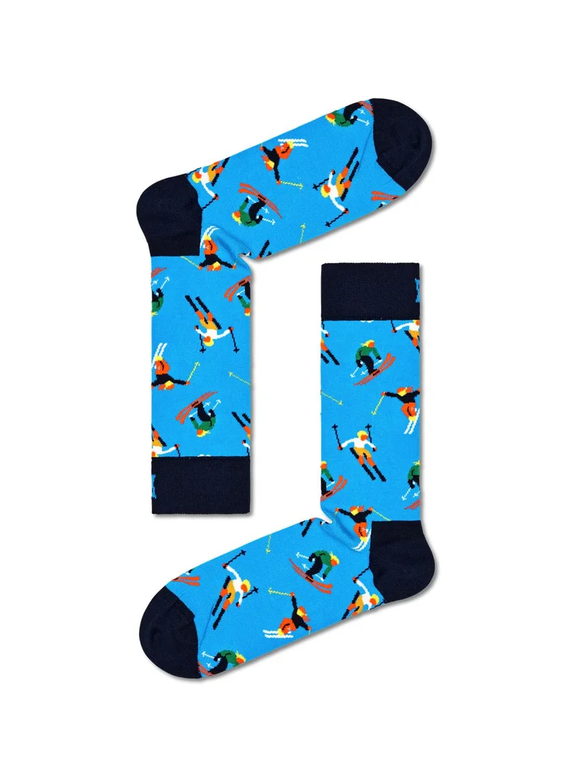 هابي سوكس 3-PACK DOWNHILL SKIING SOCKS GIFT SET