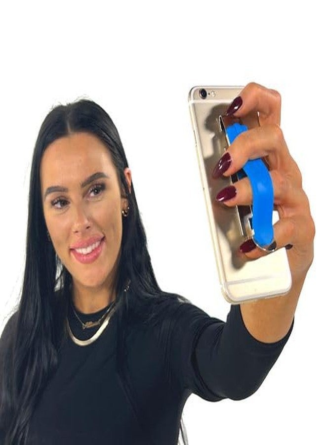 Jokari Universal Hands-Free Phone Holder. Ultra Strong Adhesive Mounted Belt Clip and Finger Grip for Easy One Handed Phone Use on The Go. Keep Expensive Cell Phones from Slipping Out of Pockets (1) - Image 2