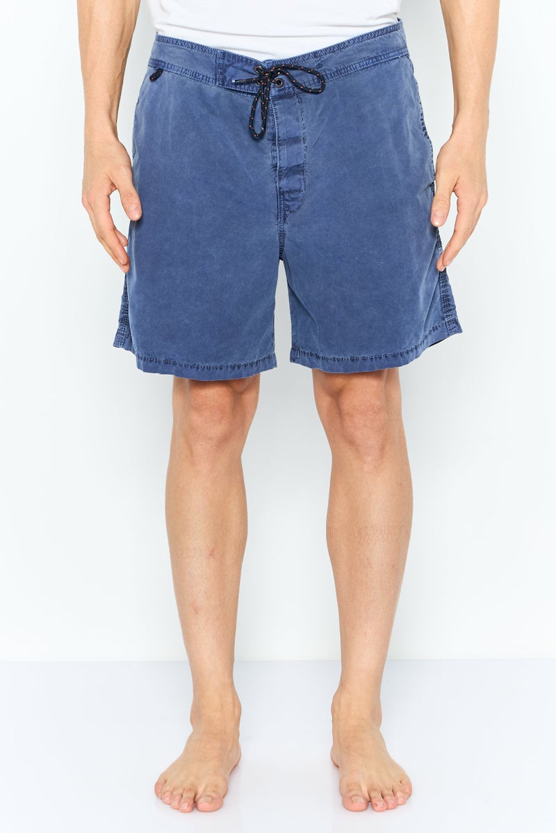 Sundek Men Washed Shorts, Blue - Image 1