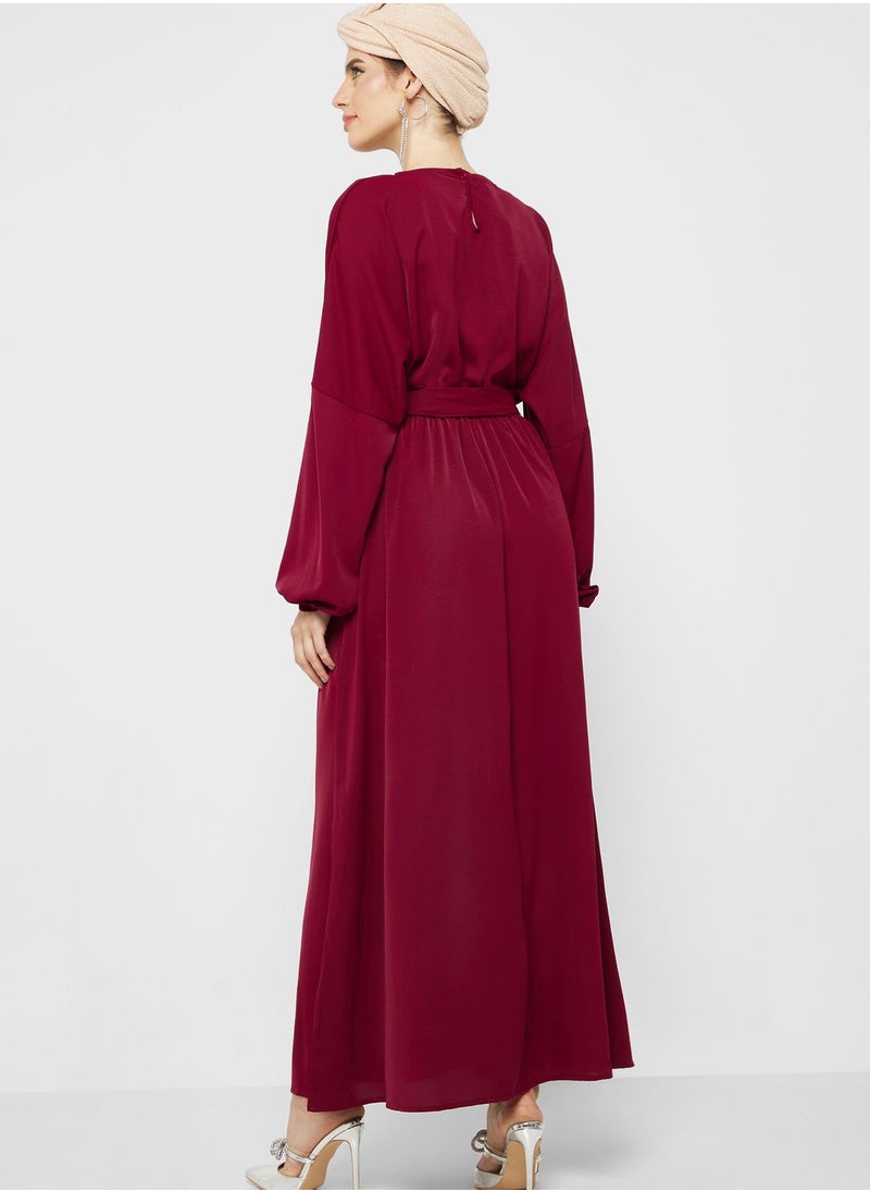 Khizana - Basic A-Line Dress - Image 1