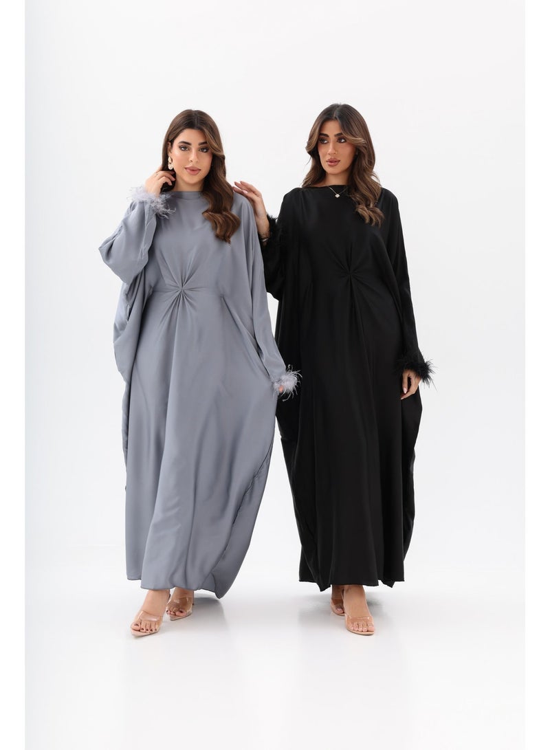 أوفي عباية أيلا فيذر - Image 5