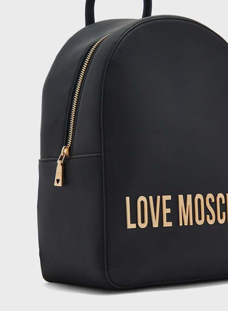 Love Moschino Top Handle Backpack