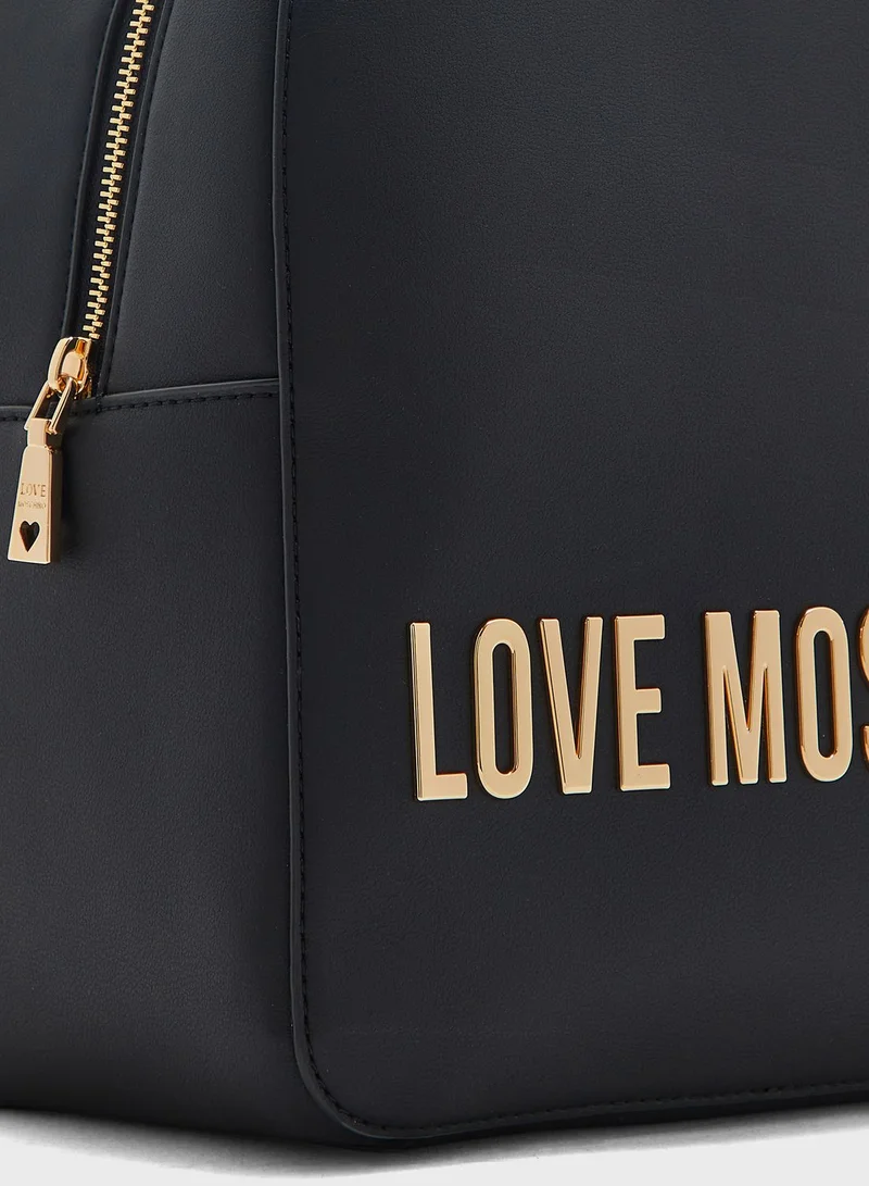 Love Moschino Top Handle Backpack