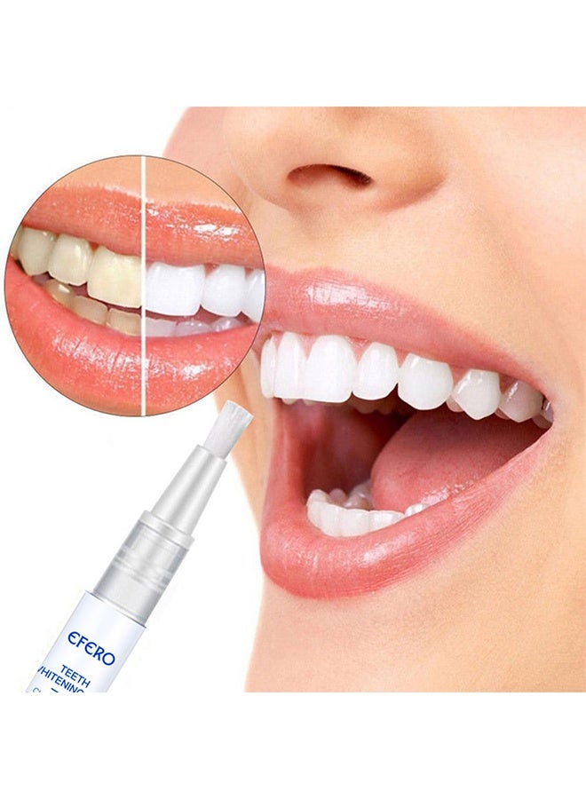 efero Teeth Whitening Pen Cleaning Serum Remove Plaque Stains Dental Tools Whiten Teeth Oral Hygiene Tooth Whitening Pen Effective Transparent White Teeth Tooth Whitener Bleach Ph Neutral 1PCS - Image 2