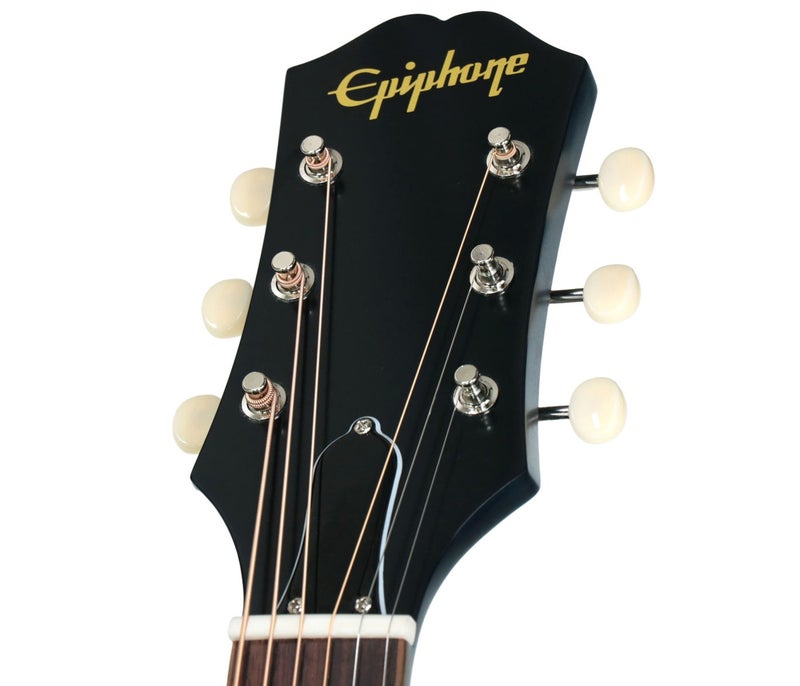Epiphone EI-J455AVBNH3 J-45 Acoustic Guitar - Aged Viper Blue - Image 4