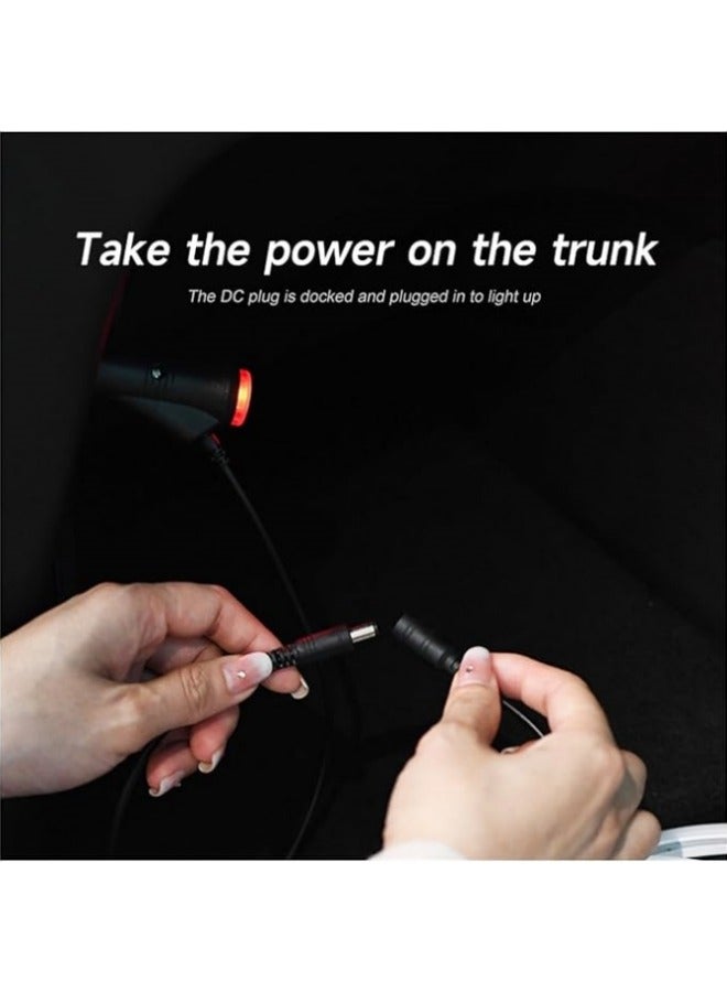 Loquat Trunk Ambient Light Compatible For Tesla Model Y LED Strip Rear Trunk Tailbox Neon Waterproof Flexible Car Interior Accessories 2021-2023 - Image 5