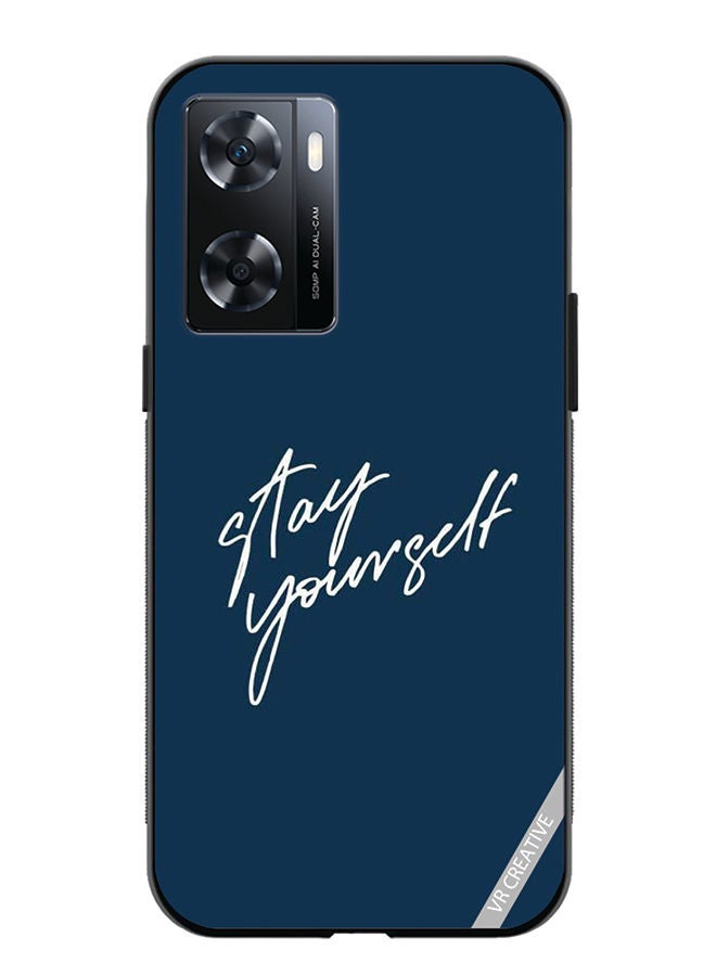 VR CREATIVE Protective Case Cover For OnePlus Nord N20 SE Stay Yourself Design Multicolour - Image 1