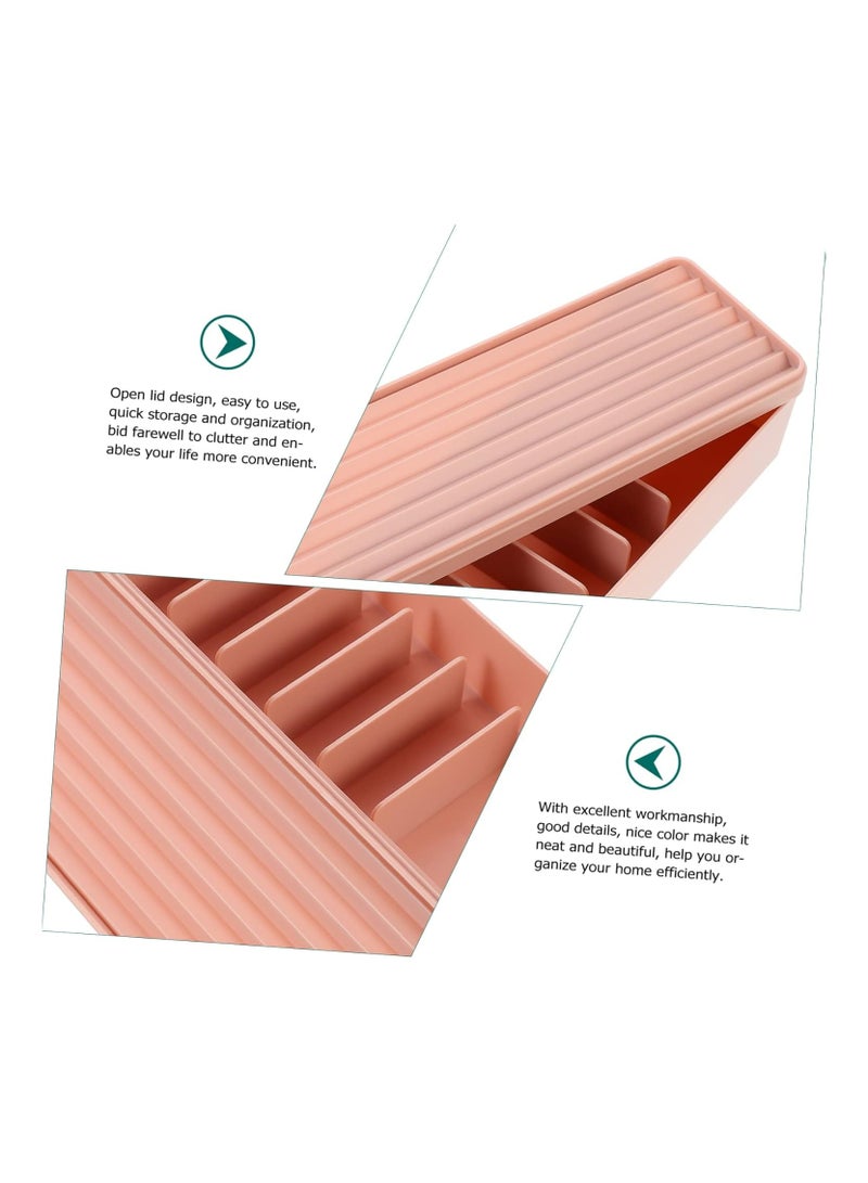 Oasisgalore Electrical cords concealer Charging Cord Organizer Accessories,Multi-Functional Storage Box for Kids' Toys and Essentials Storage（Pink） - Image 3